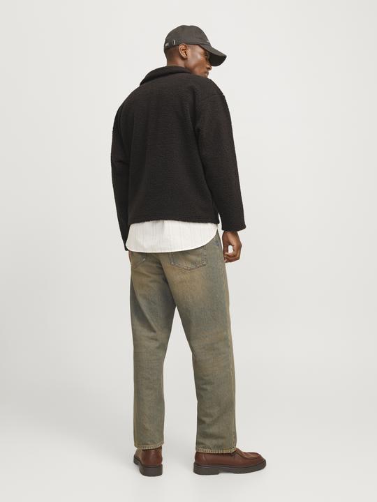 Produktbild Jack & Jones Joravondale Teddy Split Neck Sweat Ln (M)