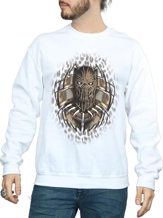 Produktbild Black Panther Gold Killmonger Baumwoll Sweatshirt (L)