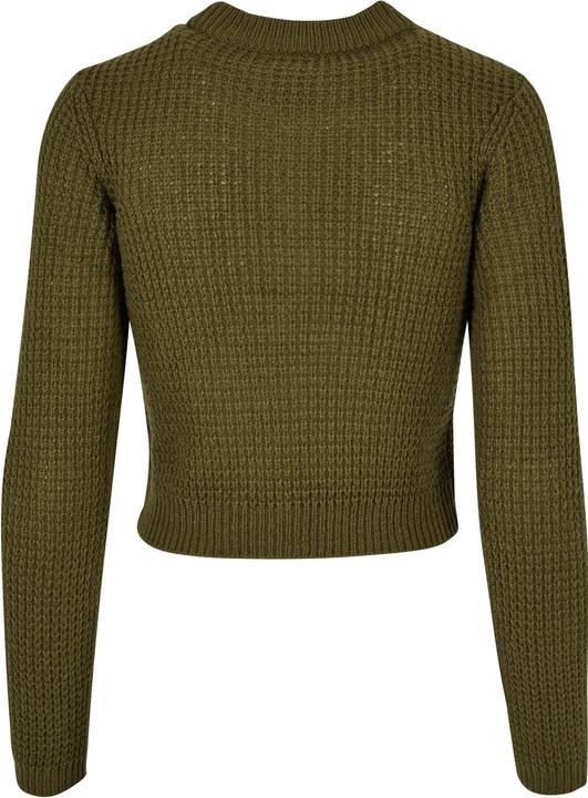 Actual product image Urban Classics Ladies Short Waffle Sweater (S)