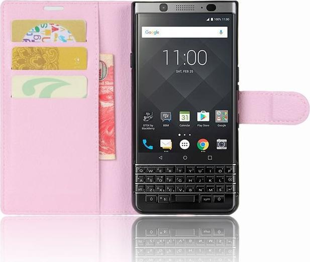 Actual product image Litchi leather book cover (KEYone)