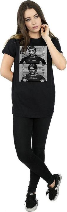 Immagine prodotto Supernatural Winchester Maglietta Ampia Foto Segnaletica Donna (4XL)