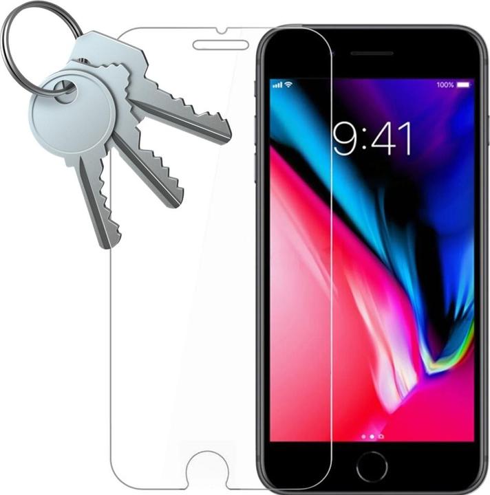 Produktbild Screenguard 100% Display Schutz Folie Apple iPhone 8 Crystal Clear (1 Stück, Apple iPhone 8)