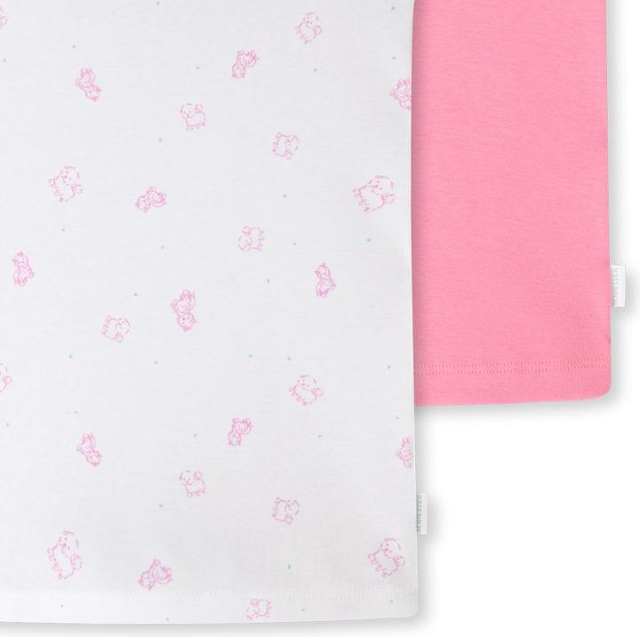 Image du produit Schiesser Pack de 6 maillots de corps Kids Girls à fines côtes en coton organique (128)