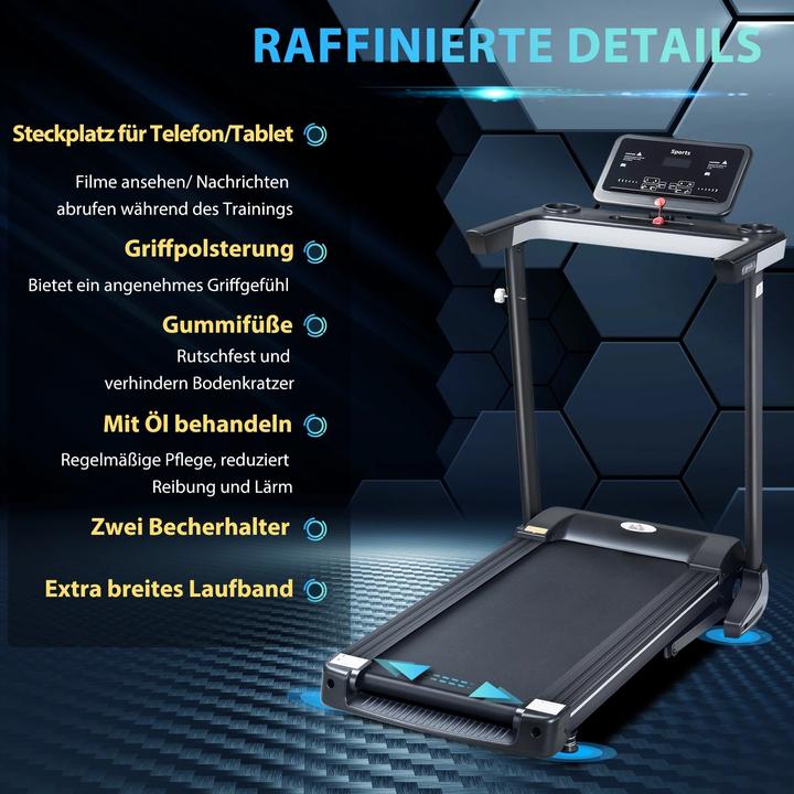 Immagine prodotto Homcom Tapis roulant pieghevole