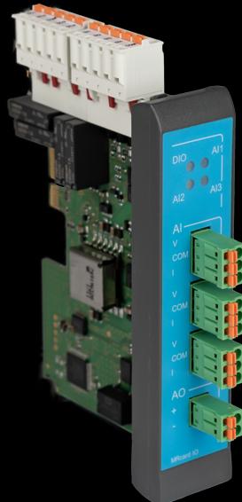 Insys icom MRcard IO, MRcard IO, Multi-I/O-Einsteckkarte, 3xan.Ein 1xan.Aus 4xdig.Ein 4xdig.AusRelais