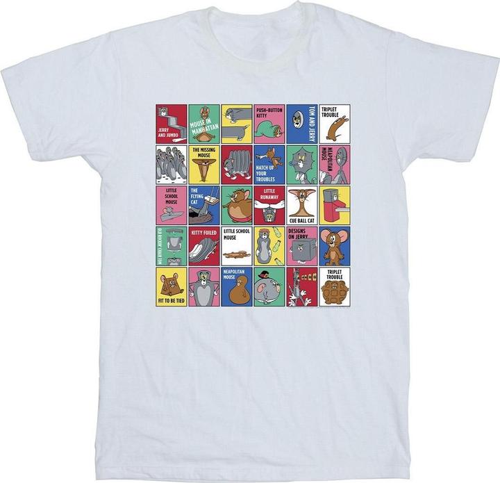 Produktbild Tom & Jerry Grid Squares TShirt (3XL)