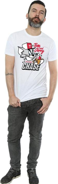 Actual product image Tom & Jerry Mens Cat & Mouse Chase T-Shirt (M)