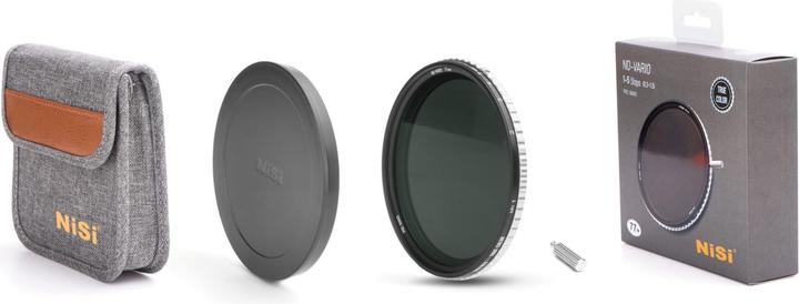 Image du produit Nisi Filtre gris vario True Color 1.5-5Stops (72 mm, Filtre gris neutre, 72 mm)