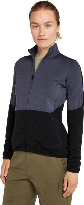 Actual product image Icebreaker Women's Merino 400 RealFleece Descender L/S Zip (S)