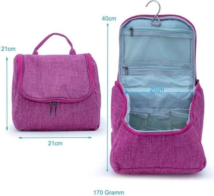 Produktbild Intirilife Kosmetik Reisetasche in PINK