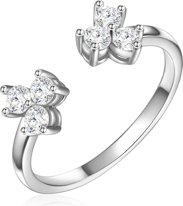 Actual product image Glanzstücke München Ladies Sterling Silver Zirconia silver - 11810 (54, 925 Silver)