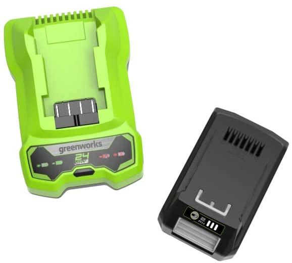 Productafbeelding Greenworks 24V accu G24B2 en lader G24UC (24 V)