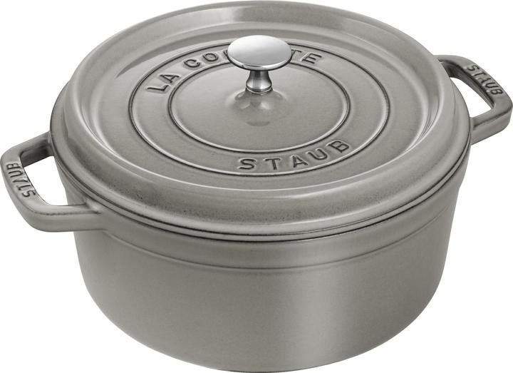Staub Cocotte (24 cm, Casserole + Stewpot, Cast iron)