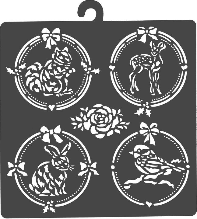 Actual product image Stamperia Forest animals" stencil