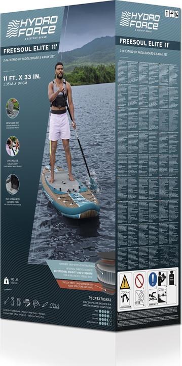 Actual product image Bestway SUP FreeSoul Elite 335 x 84 x15cm