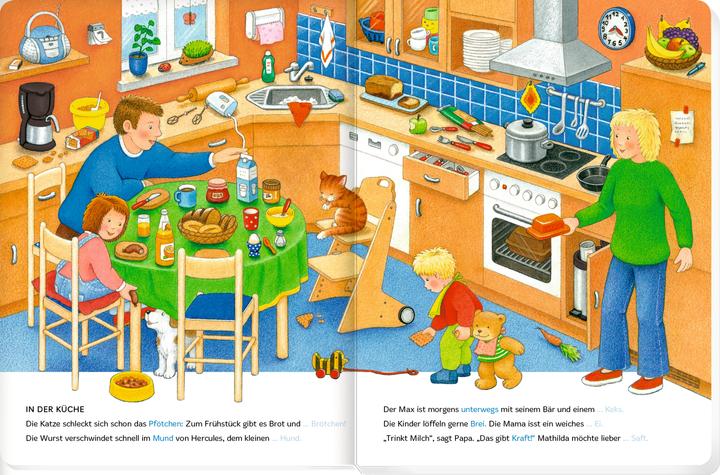 Immagine prodotto Bilder suchen - Wörter finden: Vorlesen - Entdecken - Mitsprechen (Tedesco, Cornelia Boese, Birraio Sibilla, 2024)