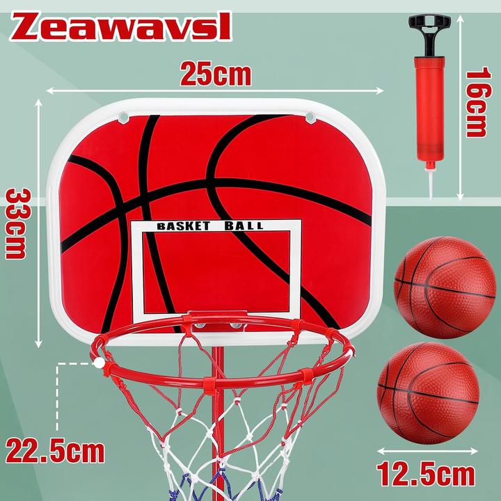 Actual product image Zeawavsl Children's basketball hoop