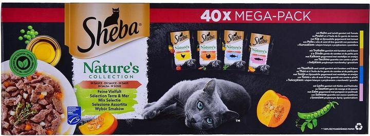 Produktbild Sheba Sauce Feine Vielfalt (Senior, 40 Stk., 85 g)