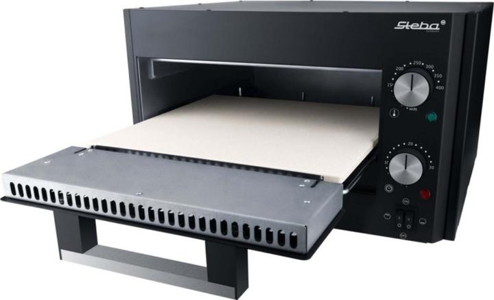 Actual product image Steba Power Pizzabcker schwarz PB 1800 sw (Electric pizza oven)