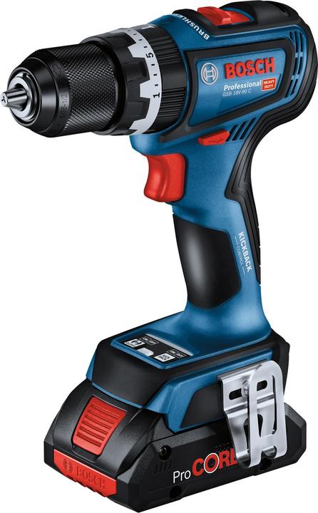 Actual product image Bosch Professional GSB 18V-90 C (Rechargeable battery operated)