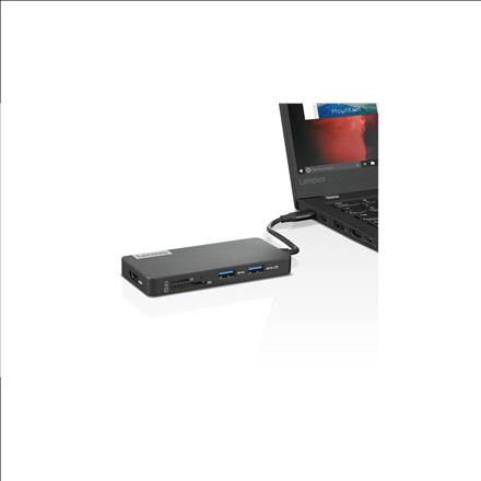 Produktbild Lenovo USB-C 7-in-1 Hub (USB-C, 7 Ports)
