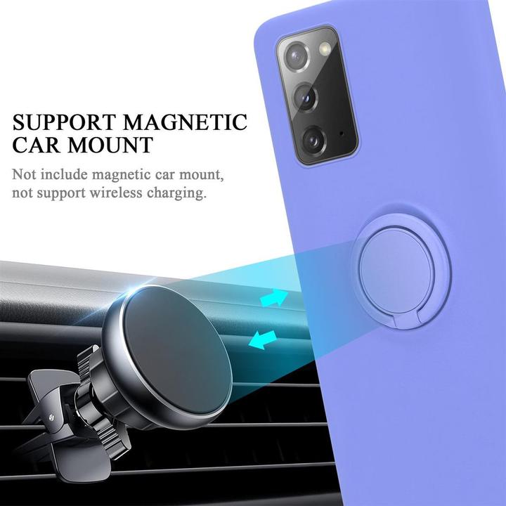Produktbild Cadorabo TPU Liquid Ring Silicone Case Hülle (Samsung Galaxy Note 20)