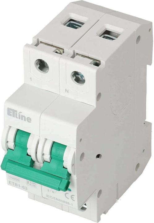 Actual product image Max Hauri Circuit breaker 1L+N
