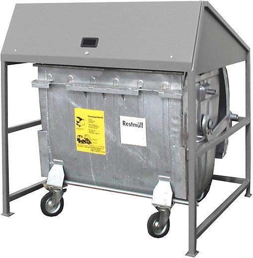 Actual product image eurokraft pro Garbage can enclosure