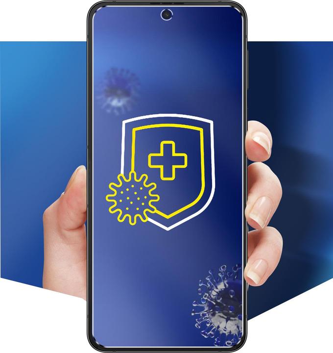 Actual product image 3MK SilverProtection+ screen protection film, screen protector film (1 Piece, Motorola Edge 40)