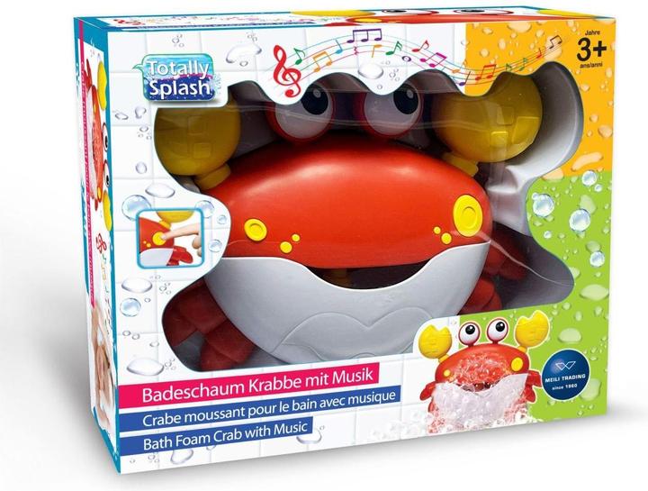Totally Splash Badeschaum Krabbe mit Musik