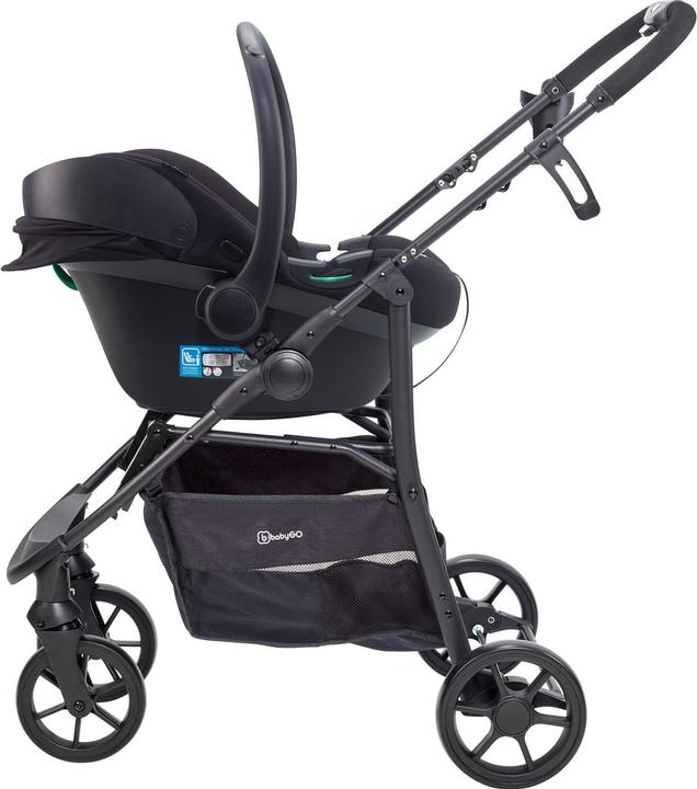 Produktbild BabyGo Style 3in1 - Combi Kinderwagen - Mustard
