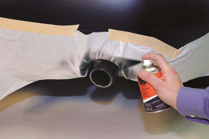 Image du produit Foliatec Peinture pour échappement (Noir, 0.25 l)