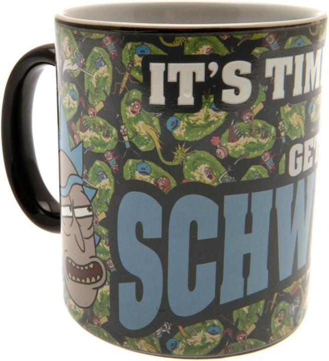 Actual product image Rick And Morty Cup With Colour Change Schwifty (315 ml, 1 x)