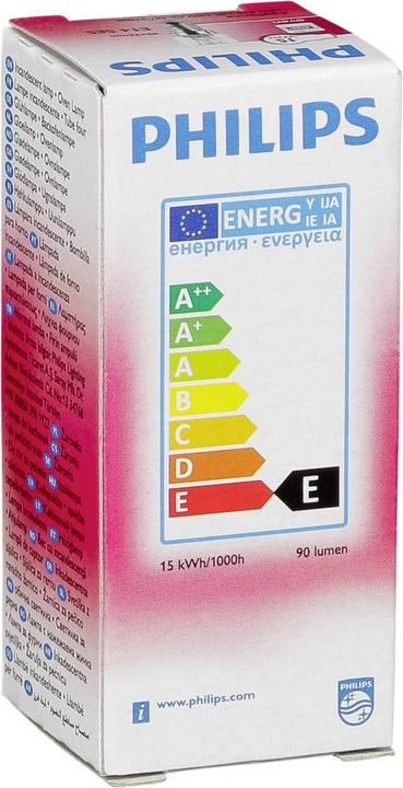 Image du produit Philips Lampe de four T22 (E14, 15 W, 90 lm, 1 x, E)