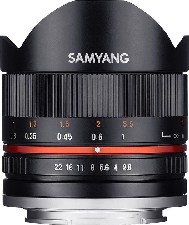 Image du produit Samyang 8mm f/2.8 II, Sony E (Sony E, APS-C / DX)