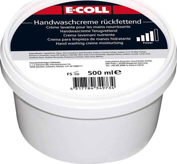 Produktbild E-coll Handwaschcreme (500 ml)