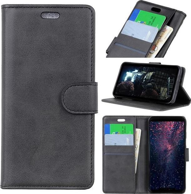 Productafbeelding MU Classic Classic IV Lederen Boekomslag Serie (Motorola Moto G7 Play)