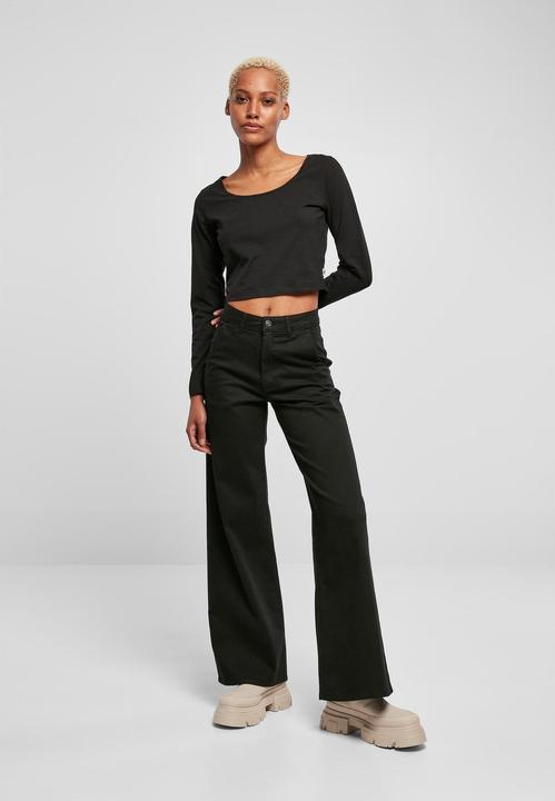 Immagine prodotto Urban Classics crop top a maniche unghe urban cassics organic (L)