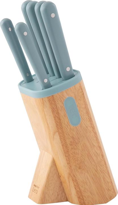 BergHoff Messerblock-Set mit Messer Leo Slate 7-teilig