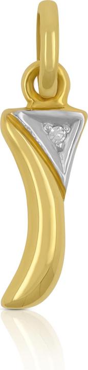 Actual product image Muau Letter (750/18 K Yellow gold)