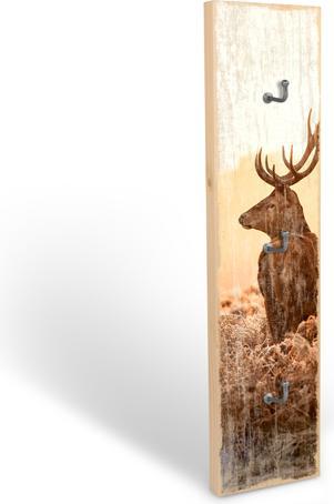 Immagine prodotto Trenddeko Cervo maestoso + 3 ganci (10 x 40 cm)