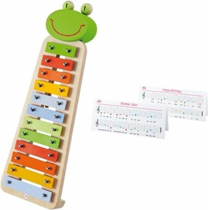 Actual product image Sevi Xylophone metal frog