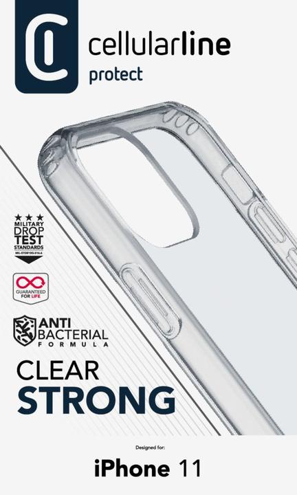 Actual product image Cellularline Clear Duo (Apple iPhone 11)