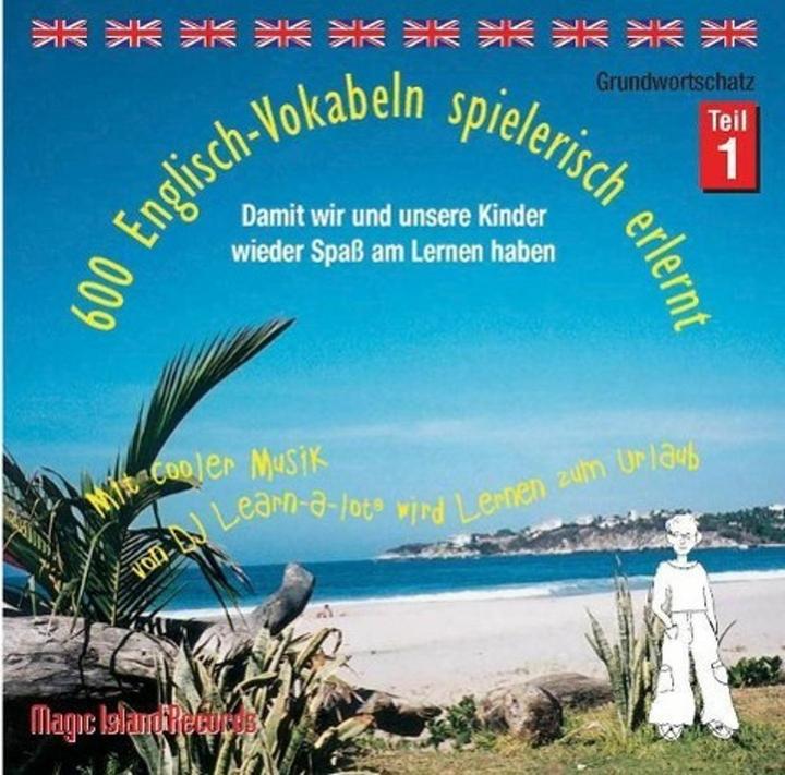Actual product image 600 English vocabulary words learnt through play. Basic vocabulary 1st CD (English, 2024)