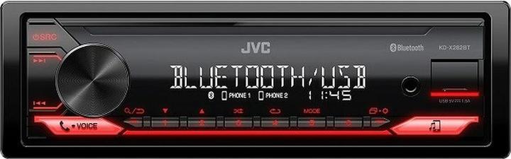 JVC KD-X282BT Car Radio - Rood (Android car)