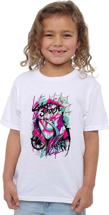 Actual product image Childrens/Kids Ghost-Spider Graffiti T-Shirt (128)