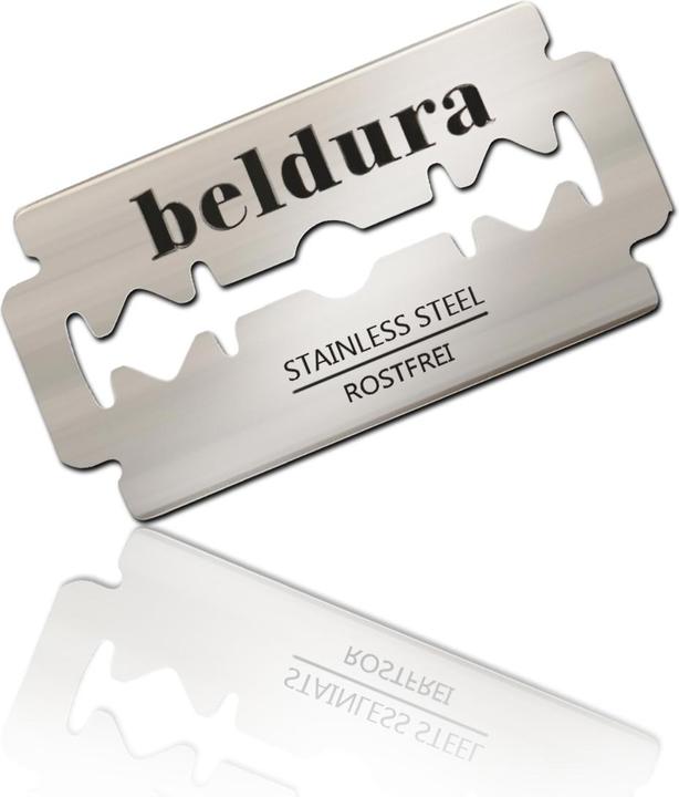 Produktbild Beldura Gold Rasierhobel mit Ständer