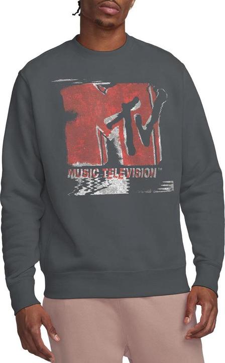Actual product image MTV Unisex Adult Washed Out Logo Sweatshirt (L)