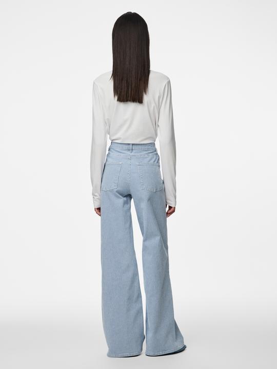 Produktbild Pieces PCBILLO MW GESTREIFTE Wide Fit Jeans (M)