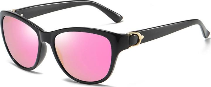 Image du produit Techsuit - Sunglasses Polarized (A572) - for Women with UV Protection, PC - Black / Pink Mirror